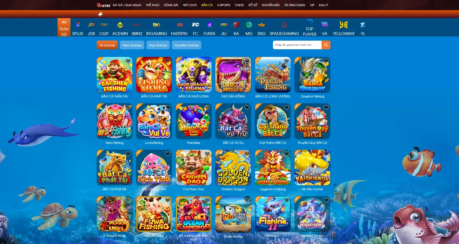 Bắn cá GA6789 – Sân chơi uy tín, nhiều người lựa chọn